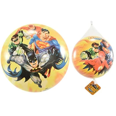 Image of JL Unisex Youth Justice League Football, Multi coloured, One Size