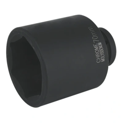Image of Sealey Premier Impact Socket 70mm Deep 1&quot;Sq Drive