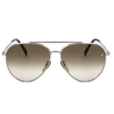 Image of David Beckham 1102FS Mens sunglasses Silver Metal One Size