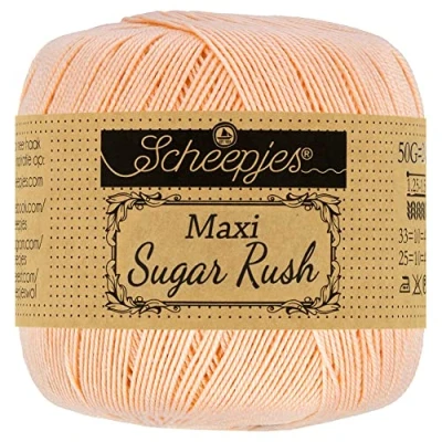 Image of Scheepjes Maxi Sugar Rush 523 Pale Peach Yarn 10x50g
