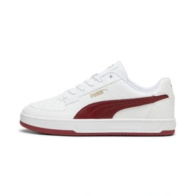 Image of PUMA Unisex CAVEN 2.0 Sneaker, White Intense RED Gold, 3.5 UK