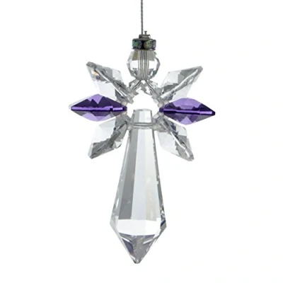 Image of Crystals lucky crystal angel, Crystal, amethyst, 19,4 x 3,5 1 cm