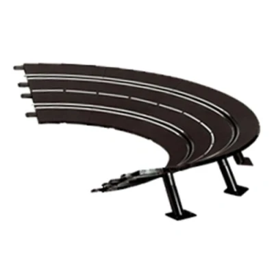 Image of Carrera 20574 20020574 High banked Curve 1/30 (6) Slot Car Track Accessory, Multicolor, 37.01 x 22 10.39 cm