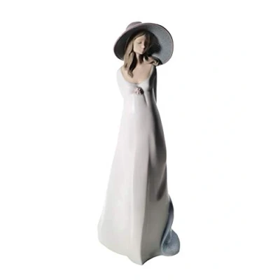 Image of NAO Spring Sun. Porcelain Woman Figure.