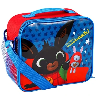 Image of Templar Bing Rectangular Insulated Lunch Box Bag for Boys and Girls, Perfect Size Packing Hot or Cold Snacks School Travel, BPA Free (1225HV 9681)