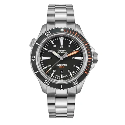 Image of Traser Men Analog Quartz Watch with Stainless Steel Strap 110324