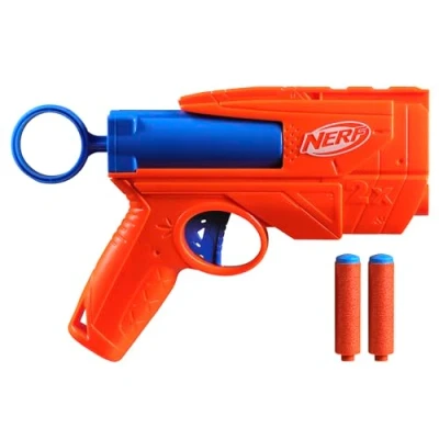 Image of Nerf N Series Ward Blaster, 2 N1 Darts Compatible Only Blasters, Kids Outdoor Games, Ages 8+