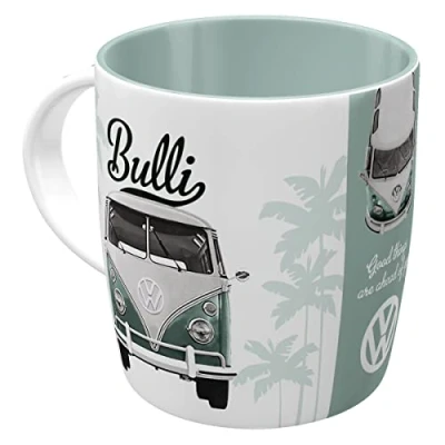 Image of Nostalgic Art VW Volkswagen Camper Van Mug “Good things are ahead of you