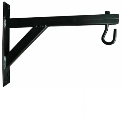 Image of Boxing Bag Heavy Duty Standard Wall Bracket Steel Mount Hanging Stand for MMA, Muay Thai, Kickboxing Punch Hanger