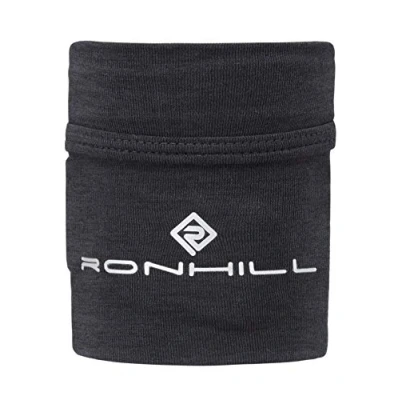 Image of Ronhill Running, Stretch Wrist Pocket,All Black,M/L