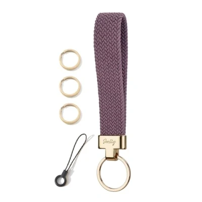 Image of SENLLY Wristlet Lanyard, Stretchy Keychain Holder, Original Elastic Anti Drop Design Keyring