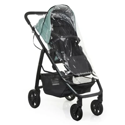 Image of Dreambaby Raincover Universal for Pushchair and Strollers. Pram Accessories, Rain Cover Pram, Travel Stroller Cover. Only.