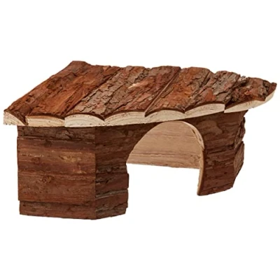 Image of CROCI Wood Corner House, 42 x 15 30 cm