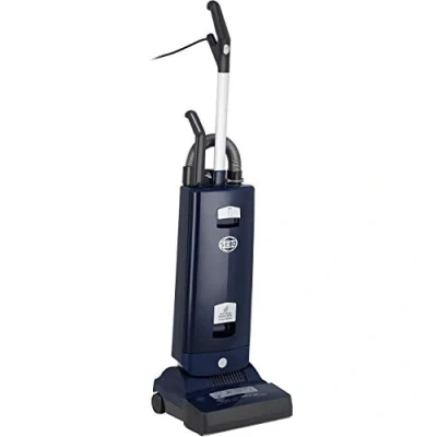Image of SEBO 91506GB Automatic X7 Extra ePower Upright bagged Vacuum Cleaner, 890 W, Dark Blue/Silver
