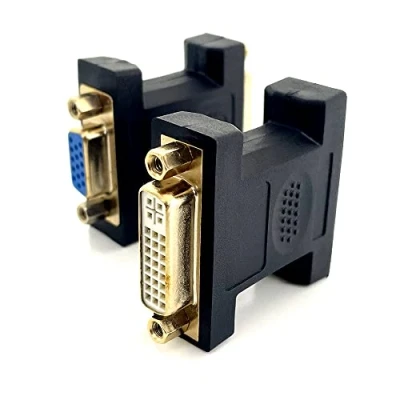 Image of VMOJO VGA to DVI I Coupler 24+5 Female 15pin Adapter