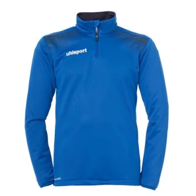 Image of Uhlsport UHLSH Men Goal 1/4 Zip Top Men&#039;s Sweatshirt azurblue/marine, XL