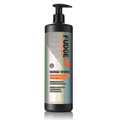Image of Fudge Professional Damage Rewind Reconstructing Conditioner, Bulk Size, Hair Repair, 90 Percent Stronger Hair, Bond Repair Technology, 1 Litre