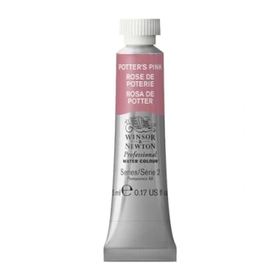 Image of Winsor &amp; Newton 102537 Tube Professional Water Colour, Potter&#039;s Pink, 5 ml (Pack of 1)
