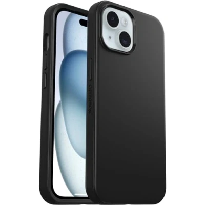 Image of Otterbox Symmetry MagSafe PC Back Cover Black Apple iPhone 15