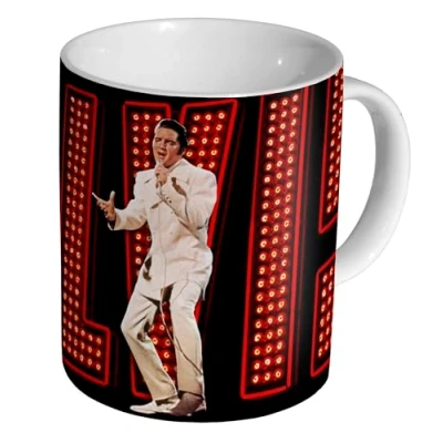 Image of Glades Elvis Presley 68 Special Ceramic 11oz Tea Coffee Mug/Cup