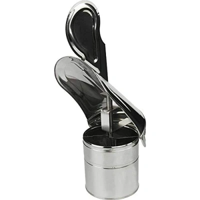 Image of Stainless Steel Chimney Spinning Cowl Duct Pipe Spinner Pot Guard Firefighter (100mm)