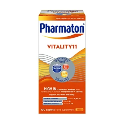 Image of Pharmaton Advance Multivitamin and Mineral Capsules Contains Selenium which contributes to the normal function of immune system 100 Easy Swallow