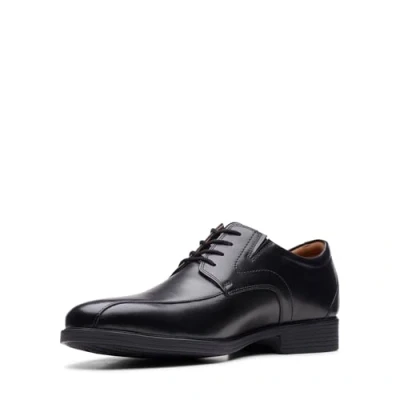 Image of Clarks Whiddon Pace, mens Driver., Black (Black Leather), 9.5 UK (44 EU)