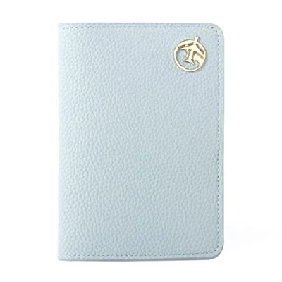 Image of Lychii Leather Passport Wallet for Women and Men, PU Travel Protector Pouch Protective Case Passport, Boarding Pass ID Card