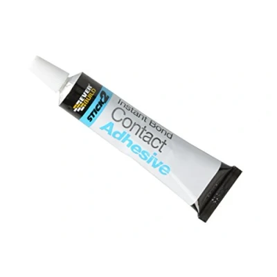 Image of Everbuild Stick2 Instant Bond Contact Adhesive Interior And Exterior Use General Purpose Rubber Based Premium Grade 30ml