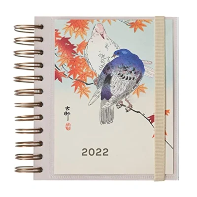 Image of Grupo Erik Official Japanese Art 2022 Diary Day To Page 12 Months Planner January December Daily Beige AAEDPM2206