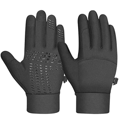 Image of BLUEVER Kids Touch Screen Gloves, Windproof Warm gloves Anti Slip Cycling Mittens for Aged 4 12 Children Boys Girls Outdoor Sport Winter (S)