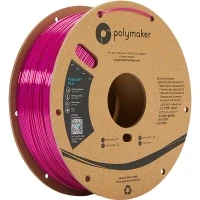 Image of Polymaker Silk PLA Filament 1.75mm Shiny Magenta Filament, 1kg 1.75 Cardboard Spool PolyLite 1.75mm, Print with Most Printers Using 3D Filaments