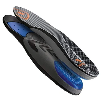 Image of Sof Sole Airr Orthotic Insole Coolmax Moisture Wicking Cover, SKYDEX Air Capsules, Gel Forefoot Cushioning, Reinforced Nylon Plate for Stability and Support UK Size 6 8