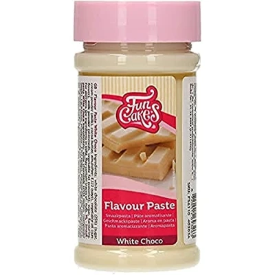 Image of FunCakes Flavour Paste White Choco: Food flavourings, Great Taste, Perfect for Cake Decorating, Suitable Batter and Fillings. 100 g.