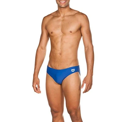 Image of Arena Mens Dynamo 5.5cm Swim Briefs, Nero, 30 EU