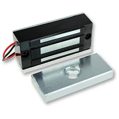 Image of LIBO Electric Magnetic Lock 60KG/130lbs Access Control Electronic Metal Door DC12V Fail Safe NC Type for Security System Single