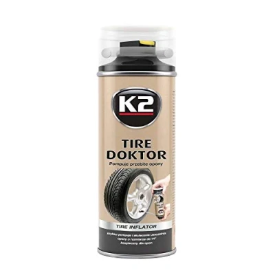 Image of K2 Doctor Reifen Breakdown Repair Tyre Tire Spray 398ml