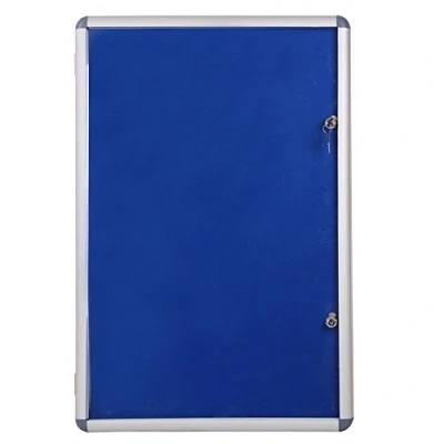 Image of Viz Pro Indoor Tamperproof Lockable Notice Board 600x450MM