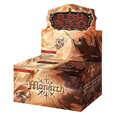 Image of Flesh and Blood FAB2101U Monarch Unlimited Edition Booster Display Box of 24 Packs, Multi