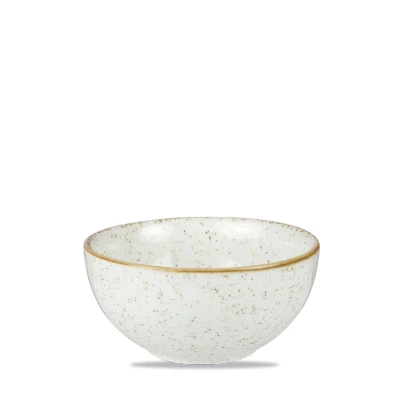 Image of 12x Churchill Stonecast Barley White Soup Bowl 16oz