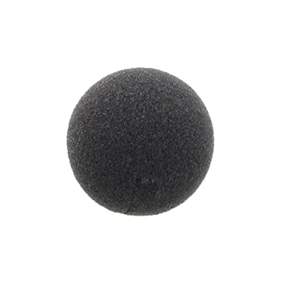 Image of Zac&#039;s Alter Ego Fancy Dress Unisex Plain Black Clown Nose