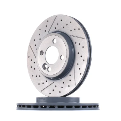 Image of 34116777825, 34116777826 Brake disc FEBI BILSTEIN 43954 Front Axle 294mm 22mm 4 Hole 100mm perforated/vented Coated MINI: Hatchback, Hatchback