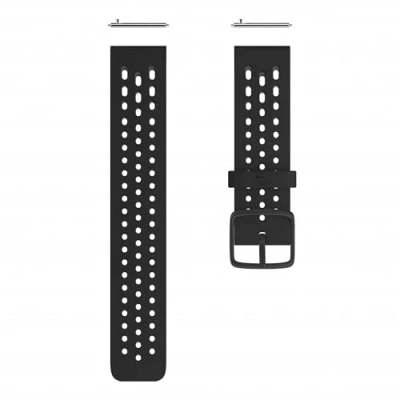 Image of POLAR wristband 22mm silicone black/grey S L (Vantage M2)