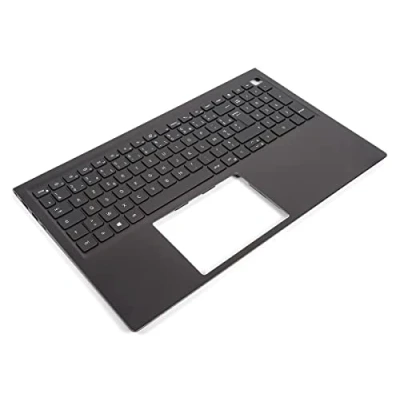 Image of Dell Vostro 5510/5515 USB C Palmrest &amp; FRENCH Backlit Keyboard 0JVYYX + 07H3YF (RPRYT) (Renewed)