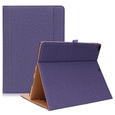 Image of ProCase for iPad Pro 12.9 Inch 2017/2015 Old Model Case Premium PU Leather Folio Cover, (1st / 2nd Generation) Purple