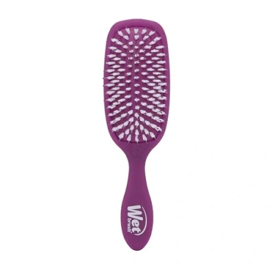 Image of Wet Brush Smooth Styler Hair Brush, Purple Frost Exclusive Ultra soft IntelliFlex Bristles Synthetic Boar Leave Shiny And For All Types Women, Men, Dry