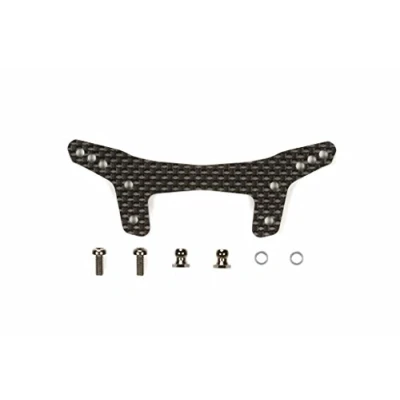 Image of TAMIYA 300054562 DT 03 Shock Tower Front Carbon Verst