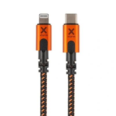 Image of Xtorm Xtreme USB C to Lightning Cable 1.5m Orange