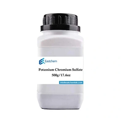 Image of Eastchemlab®Chromium potassium sulfate dodecahydrate, chromium alum, crystallization experiment, chemical reagents （500g/17.6oz）