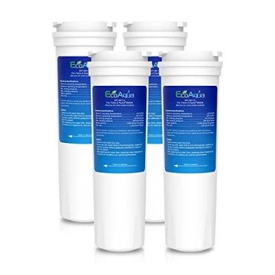 Image of 4 x EcoAqua EFF 6017A Ice &amp; Water Refrigerator Filter to fit Fisher Paykel 836848, 836860, Amana, Clean &#039;n Clear, 67003662, PS2067635, 1197601, RO185011, RO185014, WF60, C2, FilterLogic FL 380, FFL 120F, Swift Green SGF FP48, Pure RFC2400A